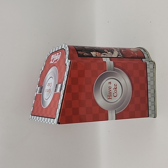 2003 Coca Cola Slanted Lid Tin - Picture 4 of 9